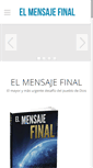 Mobile Screenshot of elmensajefinal.com